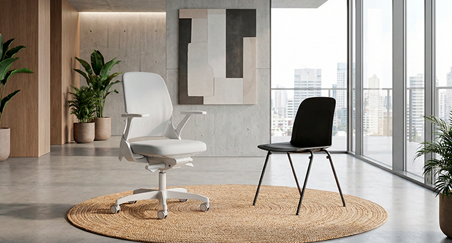 Cadeira giratória ou fixa: qual a melhor para cada ambiente? 